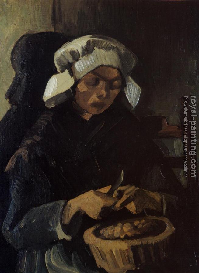 Vincent Van Gogh : Peasant Woman Peeling Potatoes, Neunen